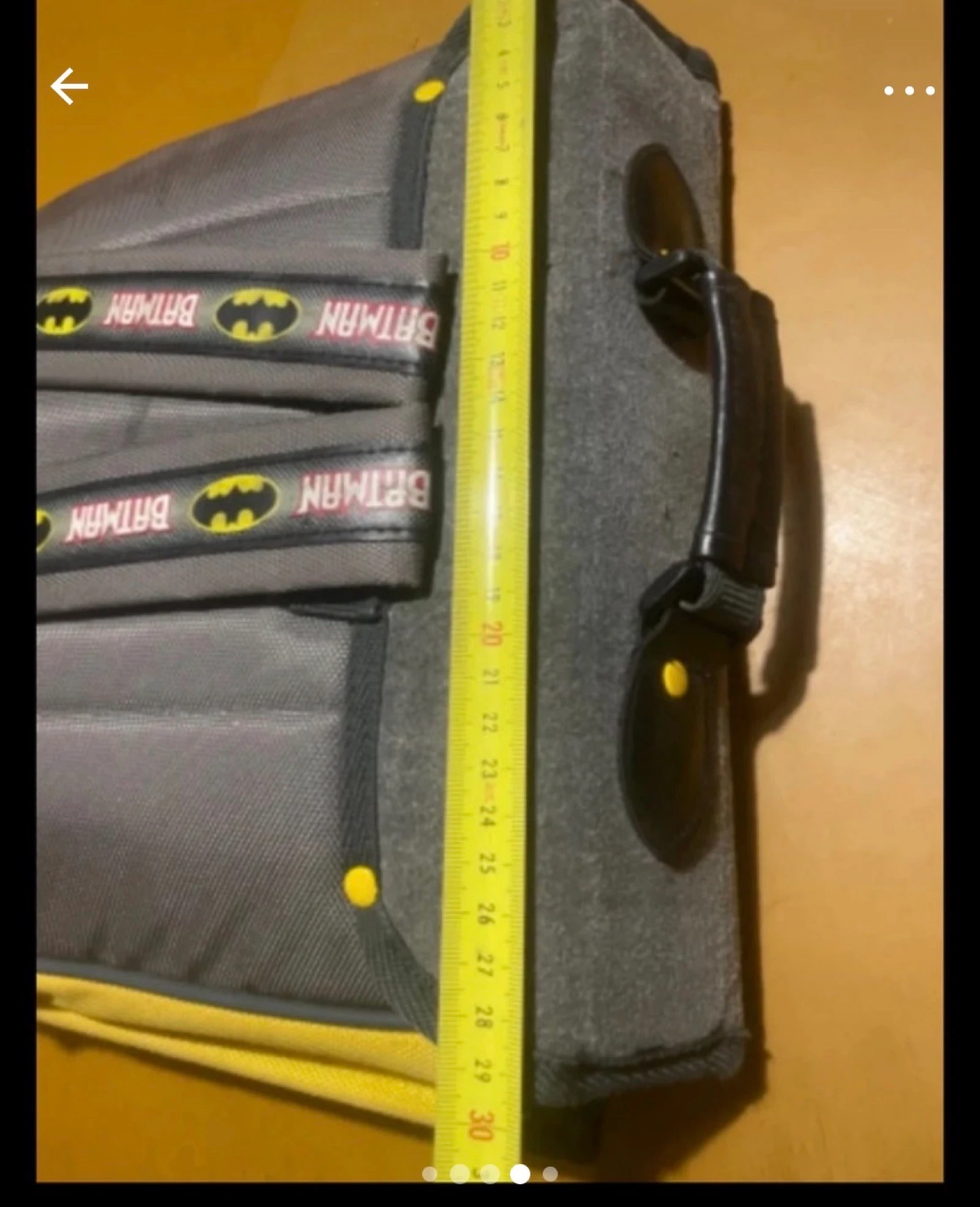 Vintage school bag for little schoolchildren 1990 – photo 3